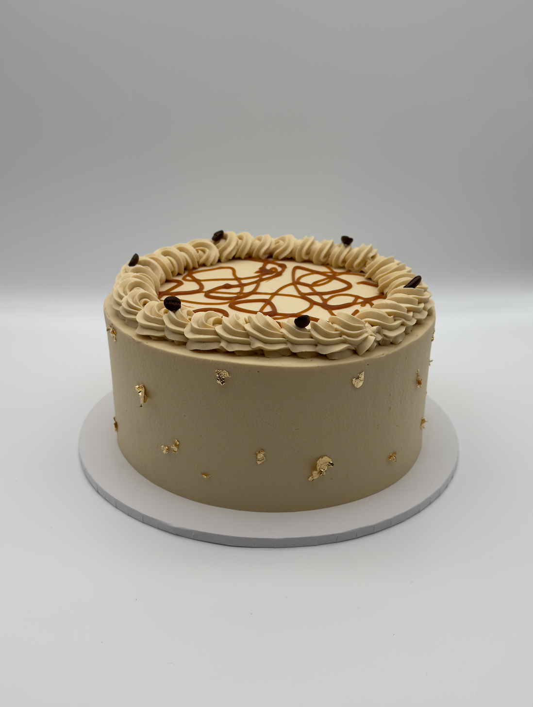 Chocolate Espresso Caramel Cake