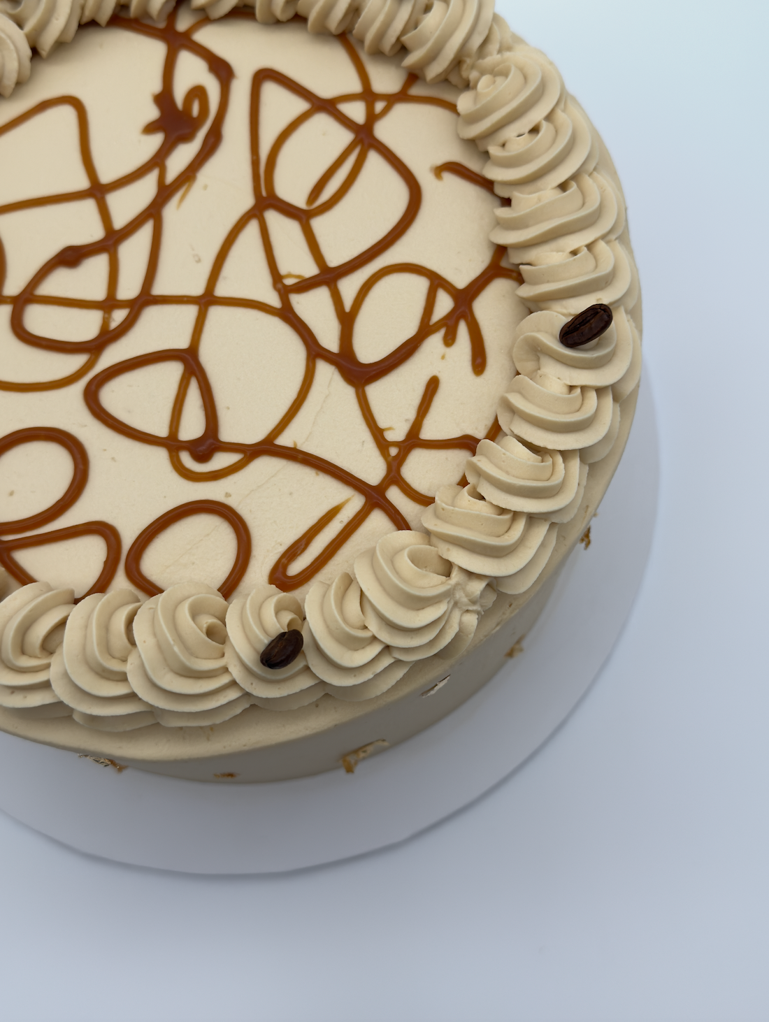 Chocolate Espresso Caramel Cake