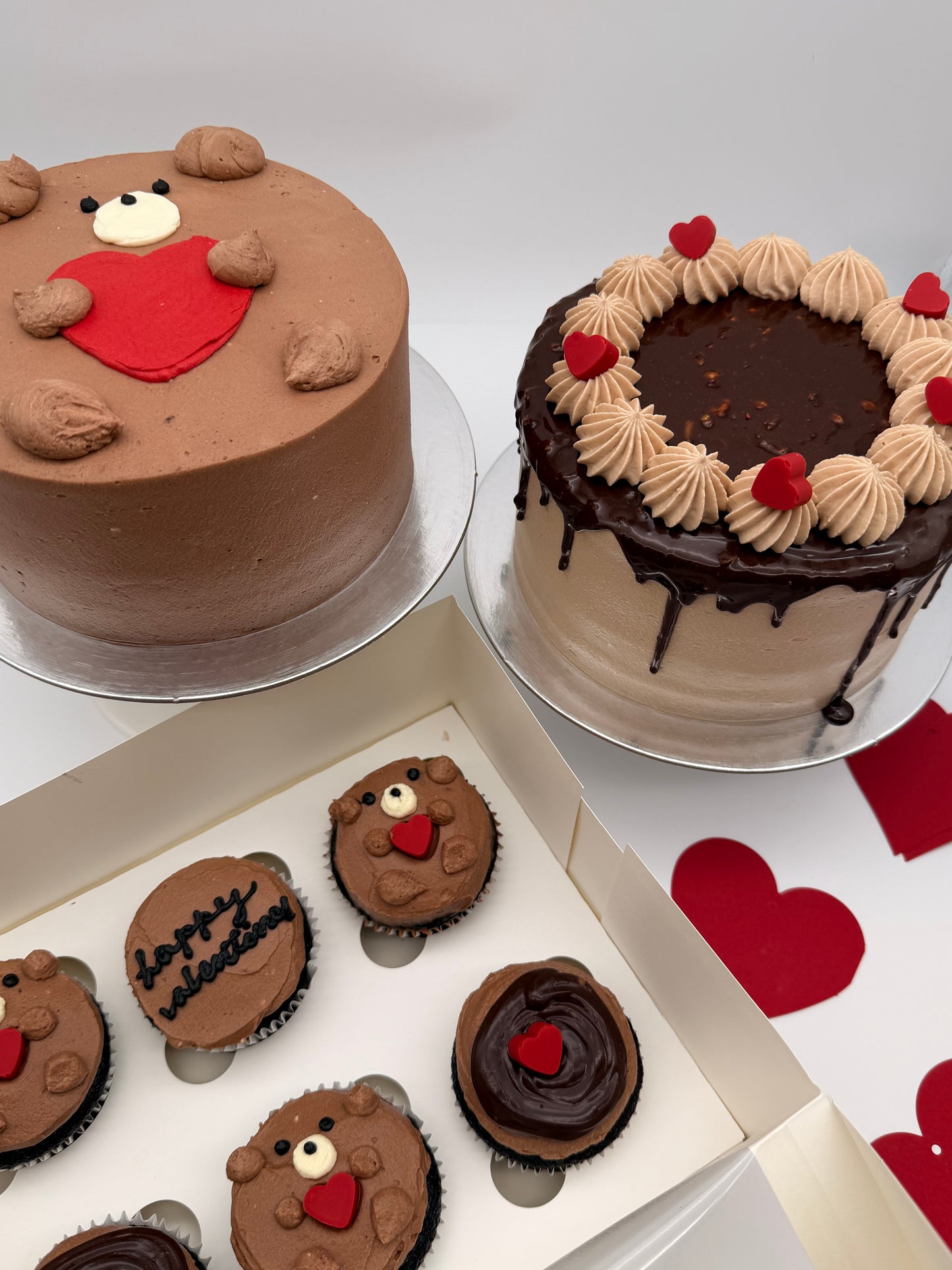 Valentine's Chocolate Cupcakes